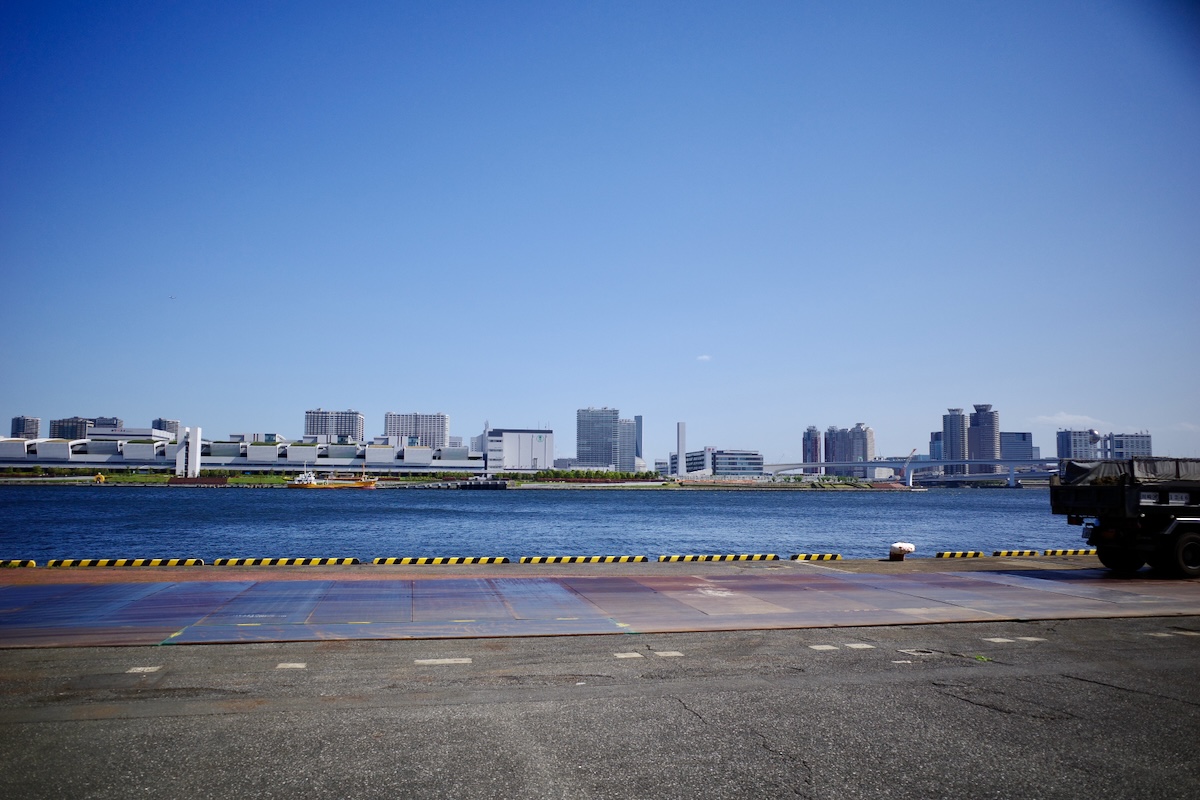 Image of A Seaside Stroll from Harumi Futo Park to Toyosu Market via the Olympic Village